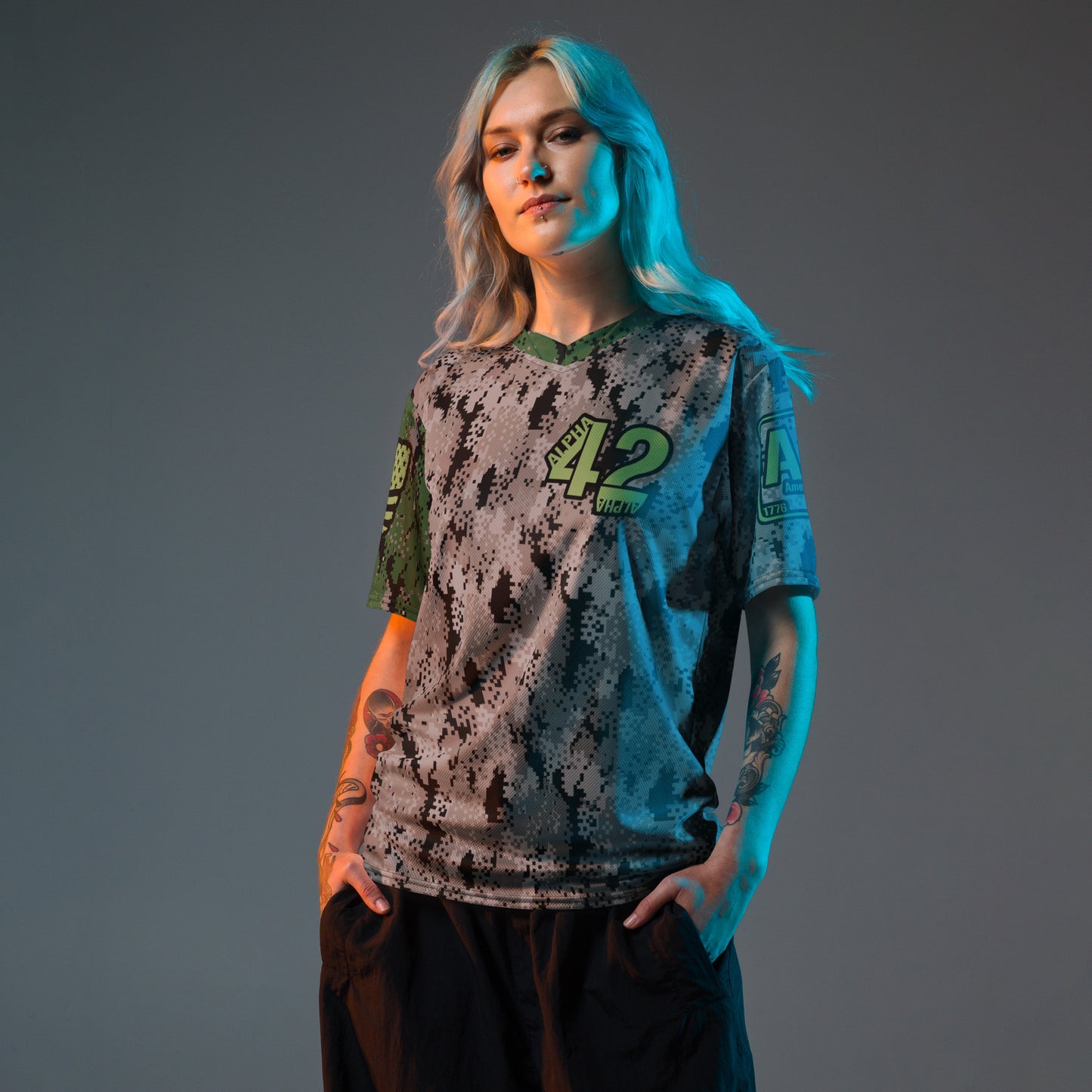 A42A - For The Republic - Sergeant - Sports Jersey