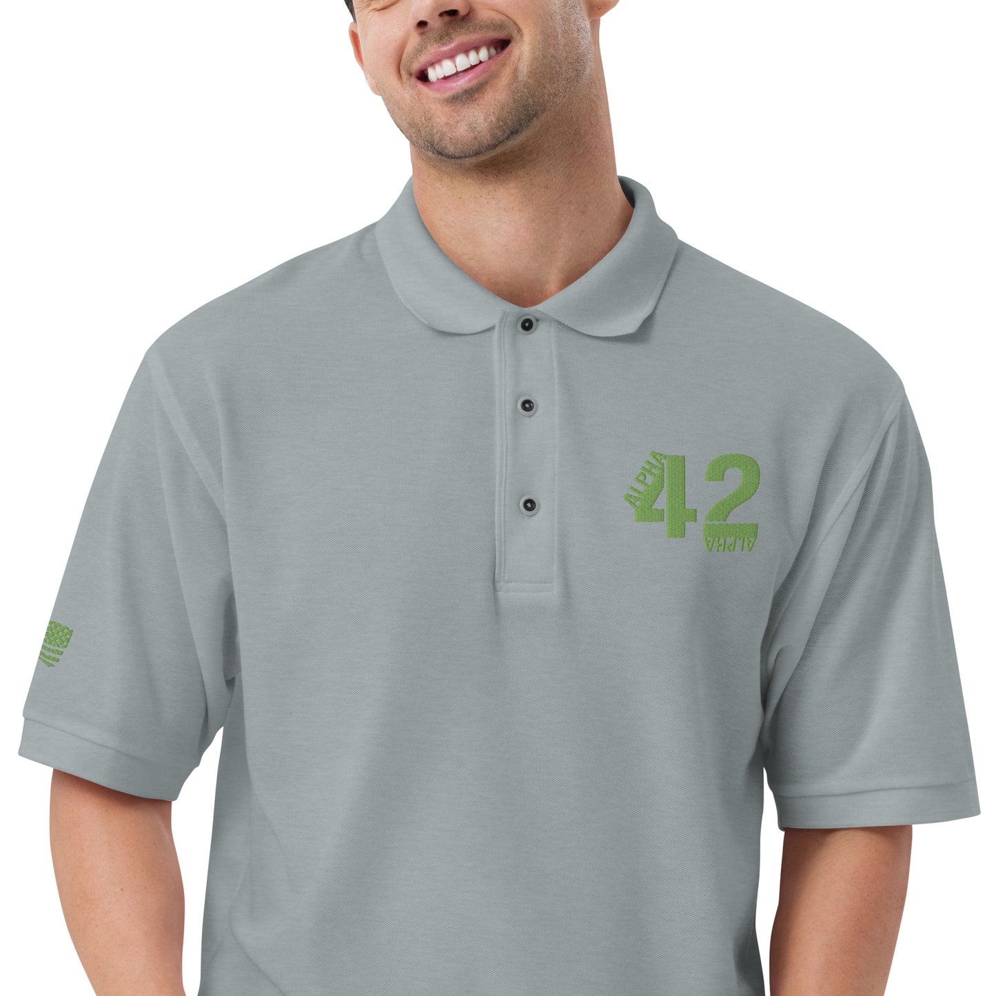 A42A - Men's Premium Polo