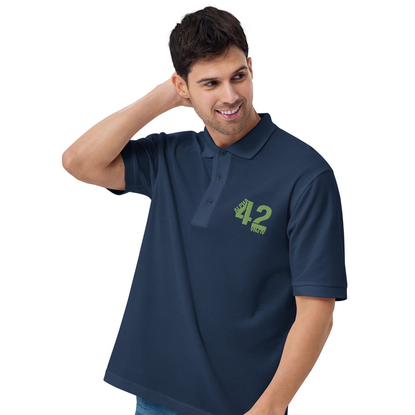 A42A - Men's Premium Polo