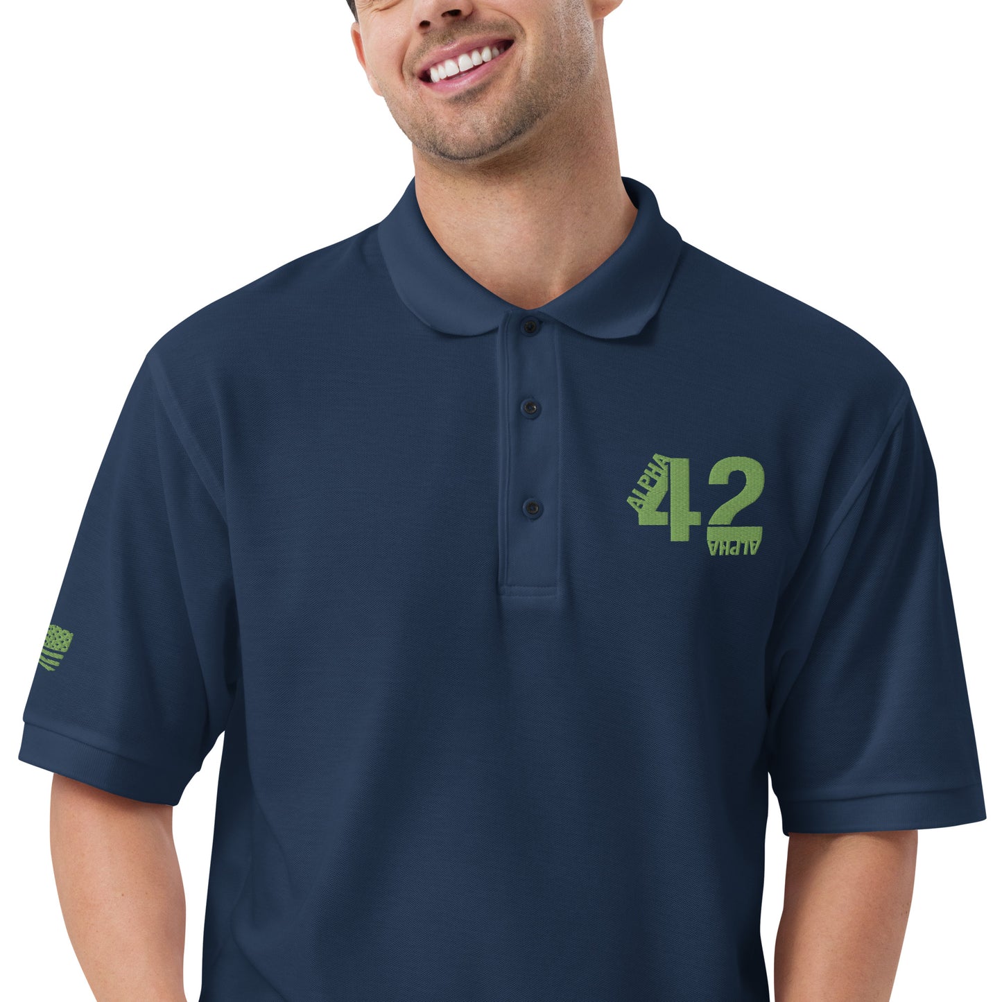 A42A - Men's Premium Polo