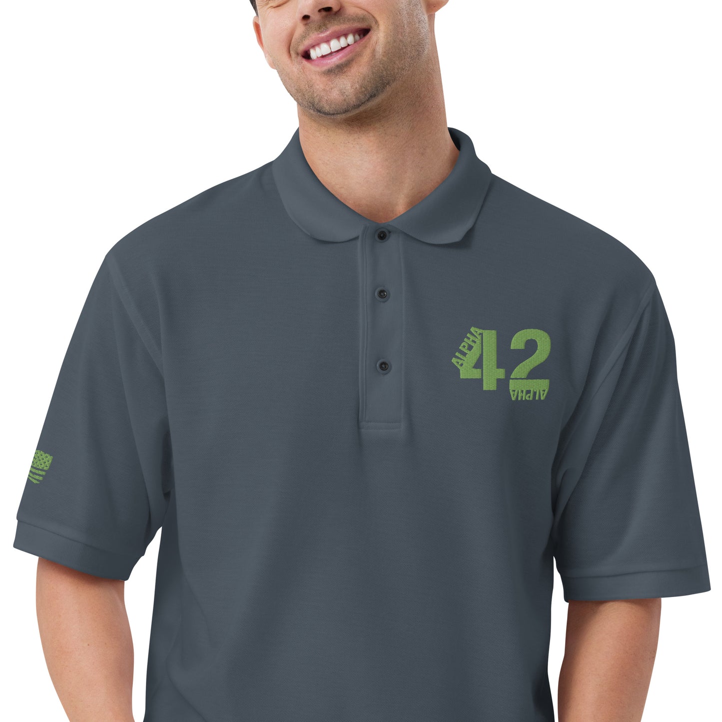 A42A - Men's Premium Polo