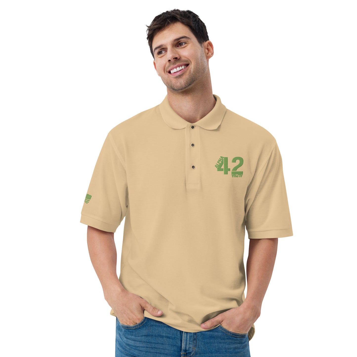 A42A - Men's Premium Polo