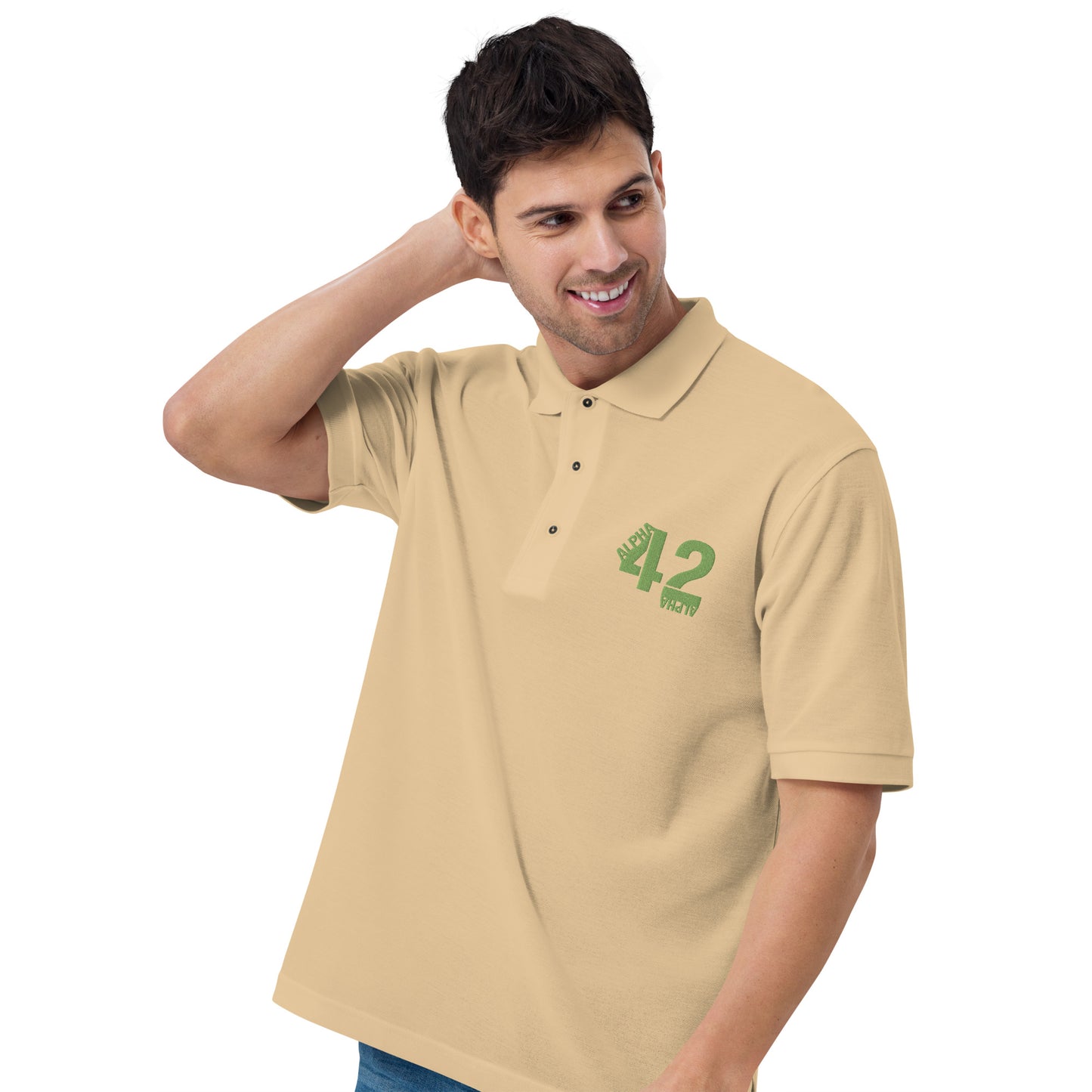 A42A - Men's Premium Polo