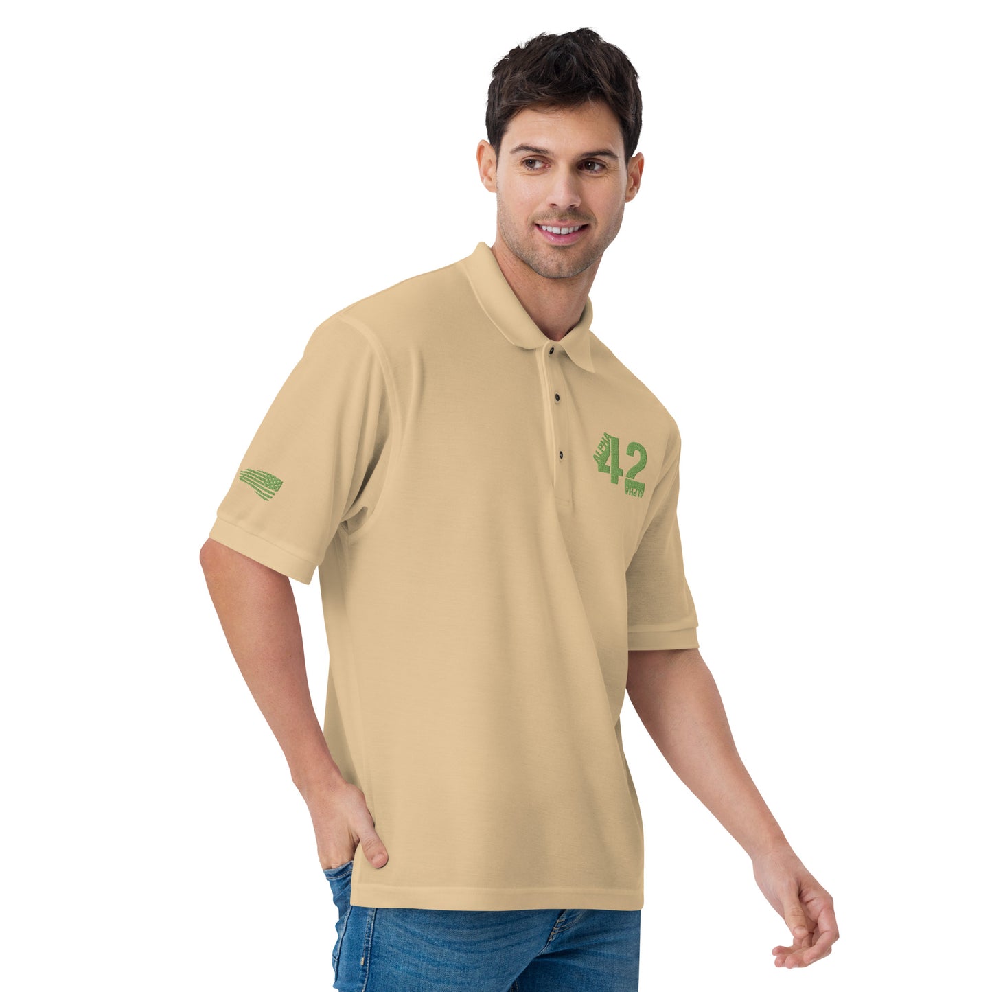 A42A - Men's Premium Polo