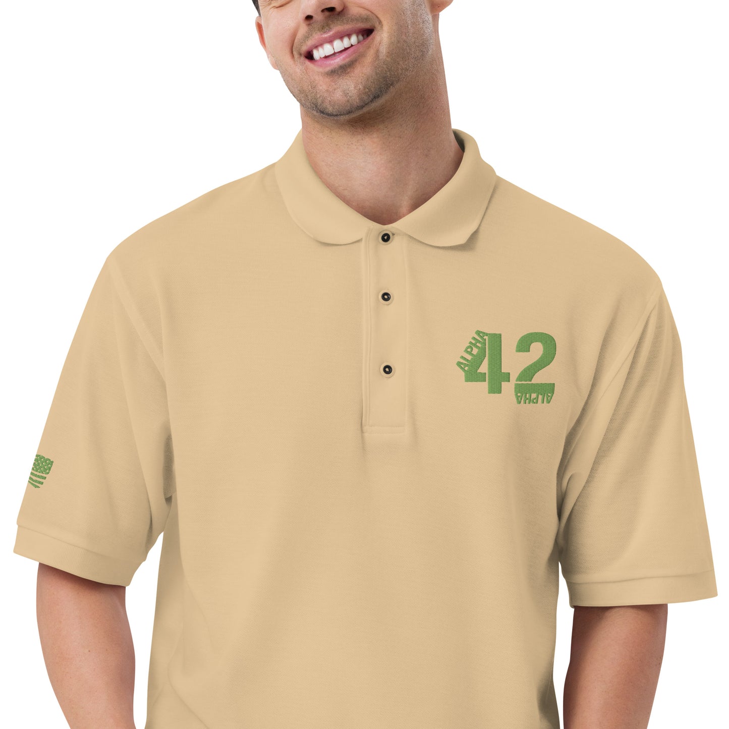 A42A - Men's Premium Polo