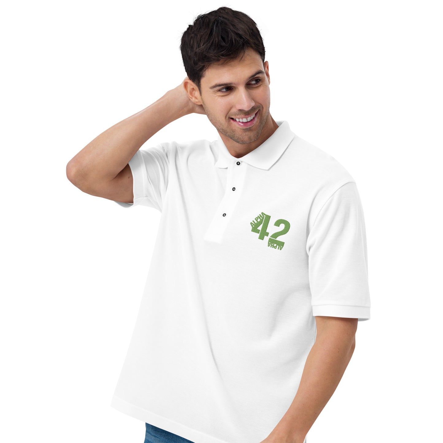 A42A - Men's Premium Polo