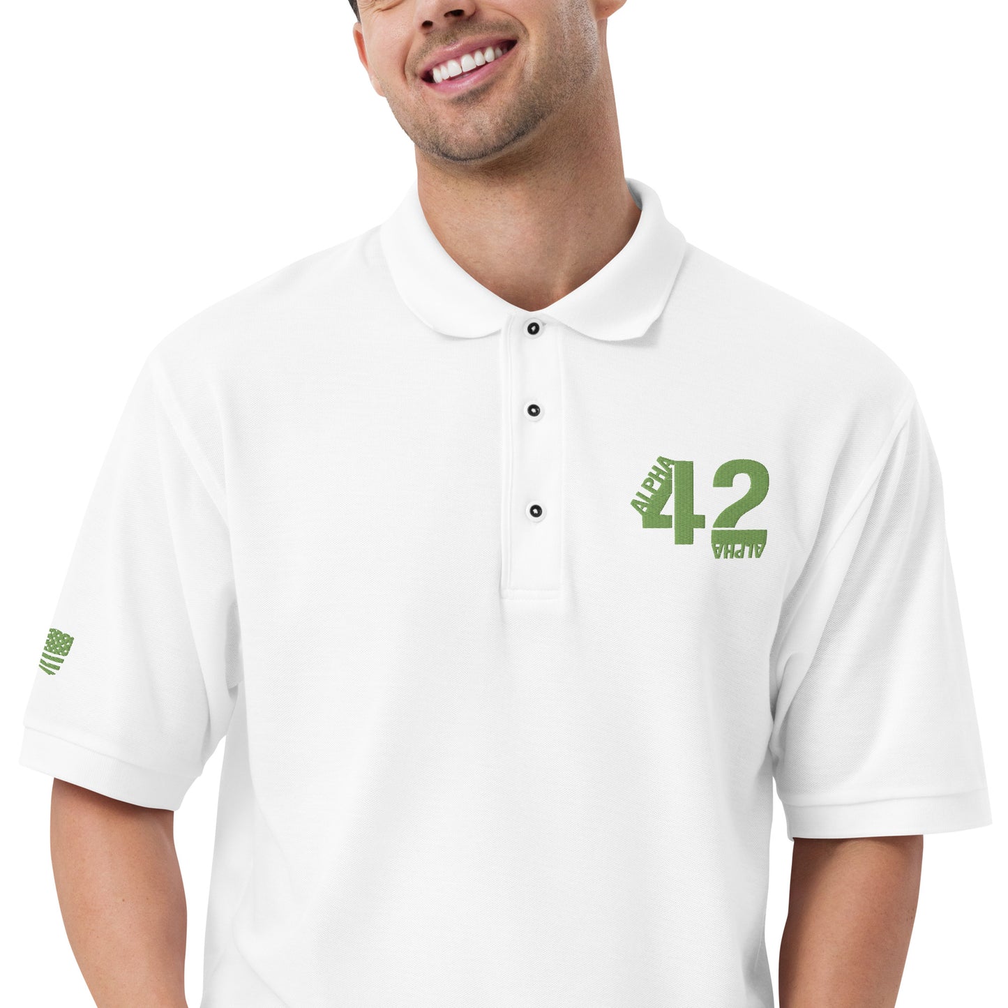 A42A - Men's Premium Polo